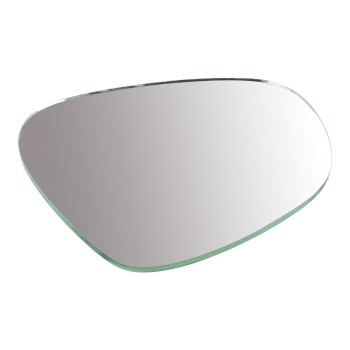 Spiegelglas, links (104x87mm)